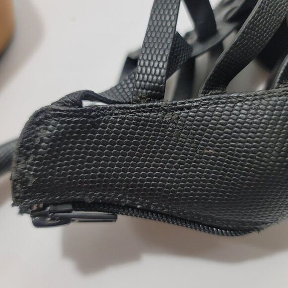 Steve Madden Women 5.5M Stiletto Heel Black Mobwife Whimsigoth‎ Officesiren Y2K - Picture 5 of 11